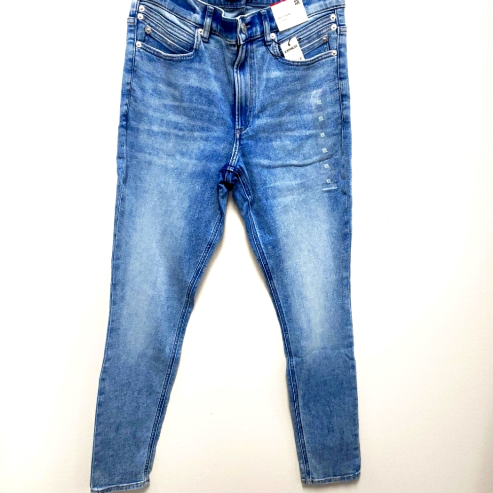 High Rise Ankle Leggings Jeans